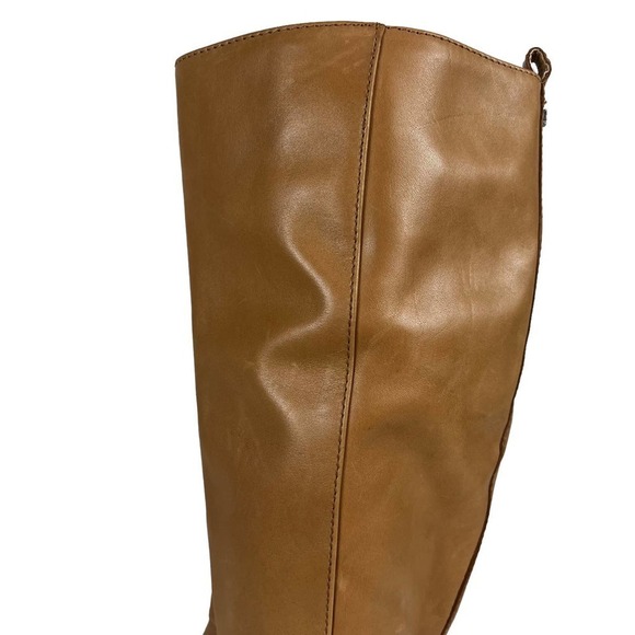 SAM EDELMAN FREDA TALL LEATHER RIDING BOOTS BROWN NWOT WOMEN'S SIZE 6.5 - Picture 9 of 16